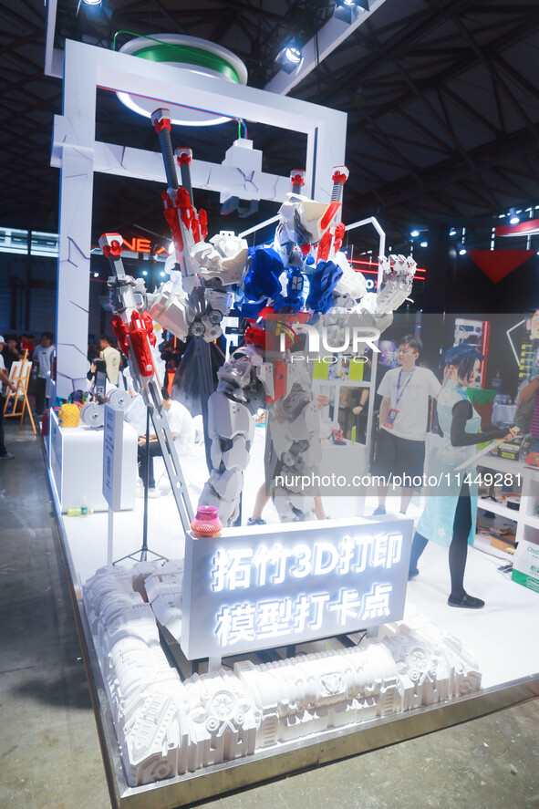 Bambulab, a company whose robot technology is revolutionizing the desktop 3D printing industry, is debuting at 2024 ChinaJoy in Shanghai, Ch...