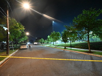 One person is being killed, and one person is being critically injured in a shooting outside a recreation center in Washington, DC, United S...