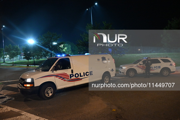 One person is being killed, and one person is being critically injured in a shooting outside a recreation center in Washington, DC, United S...