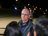 Freed prisoner Paul Whelan after arriving at Joint Base Andrews on August 1, 2024 at Joint Base Andrews, Maryland. The release, negotiated a...