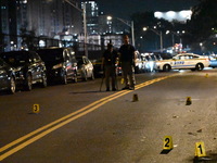 A 47-year-old male is being shot and killed in Bronx, New York, United States, on August 2, 2024. At approximately 6:53 pm, Friday evening,...