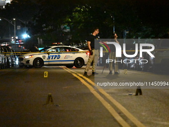 A 47-year-old male is being shot and killed in Bronx, New York, United States, on August 2, 2024. At approximately 6:53 pm, Friday evening,...