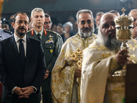 President of Cyprus Nikos Christodoulides is attending the memorial service for Archbishop Makarios III, the first president of the Republic...