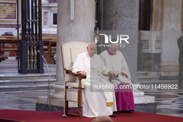 Pope Francis is joining Rome's annual celebration of the ''Miracle of the Snow,'' the fourth-century Marian miracle that inspired the constr...