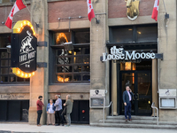 The Loose Moose Bar and Grill is operating in Toronto, Ontario, Canada, on June 12, 2024. (