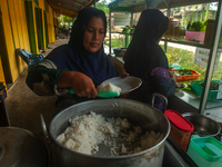 The residents of the Matfa village (Majelis Taqlim Fardhu Ain) in Langkat, North Sumatra, Indonesia, on August 06, 2024, are actively implem...