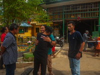 The residents of the Matfa village (Majelis Taqlim Fardhu Ain) in Langkat, North Sumatra, Indonesia, on August 06, 2024, are actively implem...