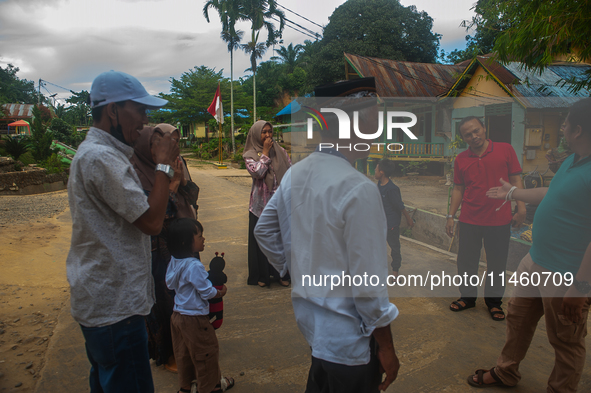 The residents of the Matfa village (Majelis Taqlim Fardhu Ain) in Langkat, North Sumatra, Indonesia, on August 06, 2024, are actively implem...