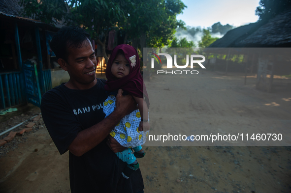 The residents of the Matfa village (Majelis Taqlim Fardhu Ain) in Langkat, North Sumatra, Indonesia, on August 06, 2024, are actively implem...