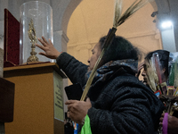 A crowd is leaving the Buenos Aires neighborhood of Liniers as part of the celebration of the day of San Cayetano, the patron saint of bread...