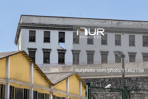 ''Help us, we can't take it anymore.'' These are the cries that are being heard outside the Poggioreale prison in Naples, Italy, on August 8...