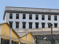 ''Help us, we can't take it anymore.'' These are the cries that are being heard outside the Poggioreale prison in Naples, Italy, on August 8...