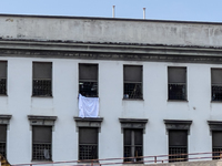 ''Help us, we can't take it anymore.'' These are the cries that are being heard outside the Poggioreale prison in Naples, Italy, on August 8...