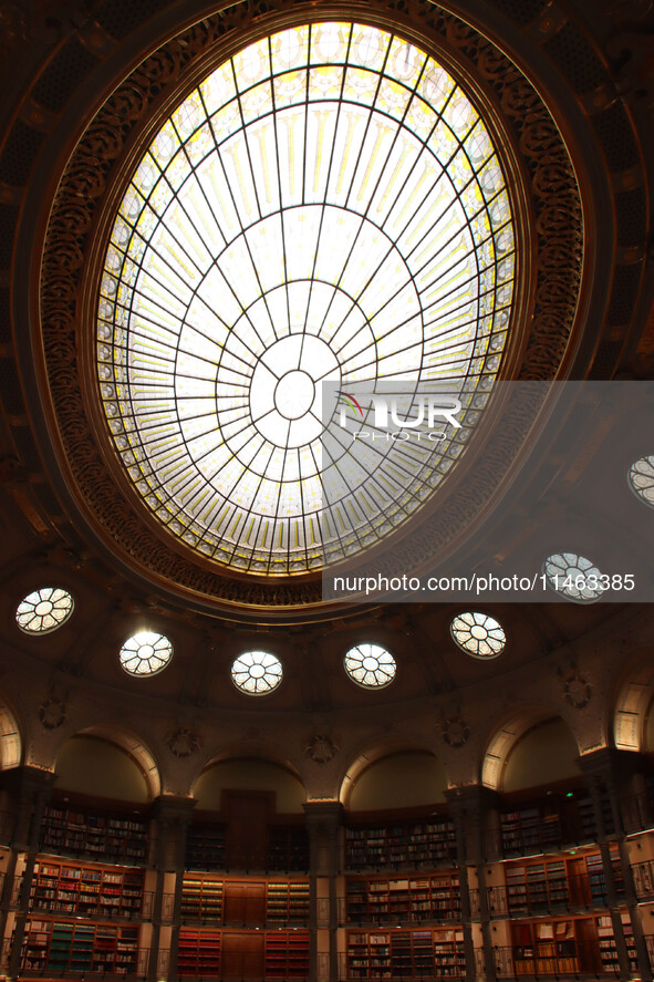 A view of Huawei Sanyapo Library in Dongguan, China, on August 8, 2024. 