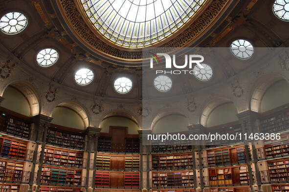 A view of Huawei Sanyapo Library in Dongguan, China, on August 8, 2024. 