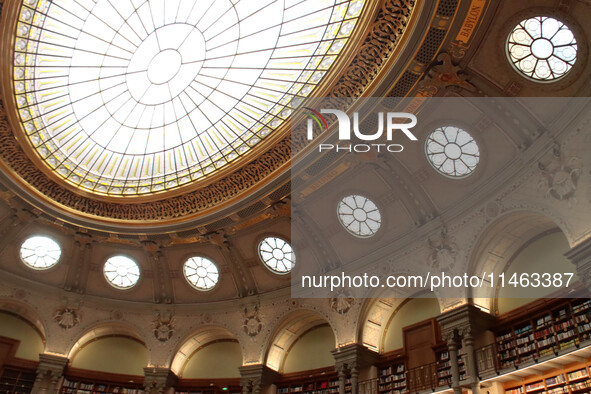 A view of Huawei Sanyapo Library in Dongguan, China, on August 8, 2024. 