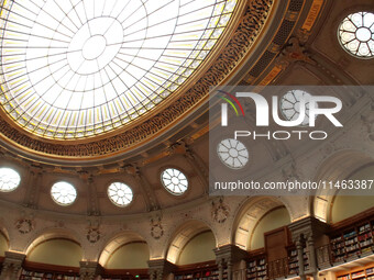 A view of Huawei Sanyapo Library in Dongguan, China, on August 8, 2024. (