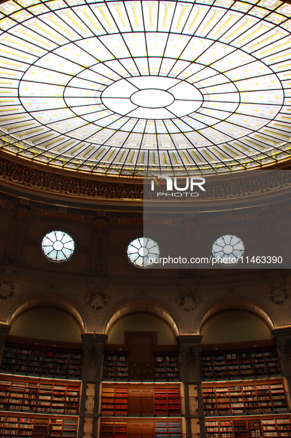 A view of Huawei Sanyapo Library in Dongguan, China, on August 8, 2024. 