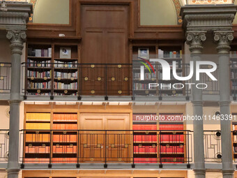 A view of Huawei Sanyapo Library in Dongguan, China, on August 8, 2024. (