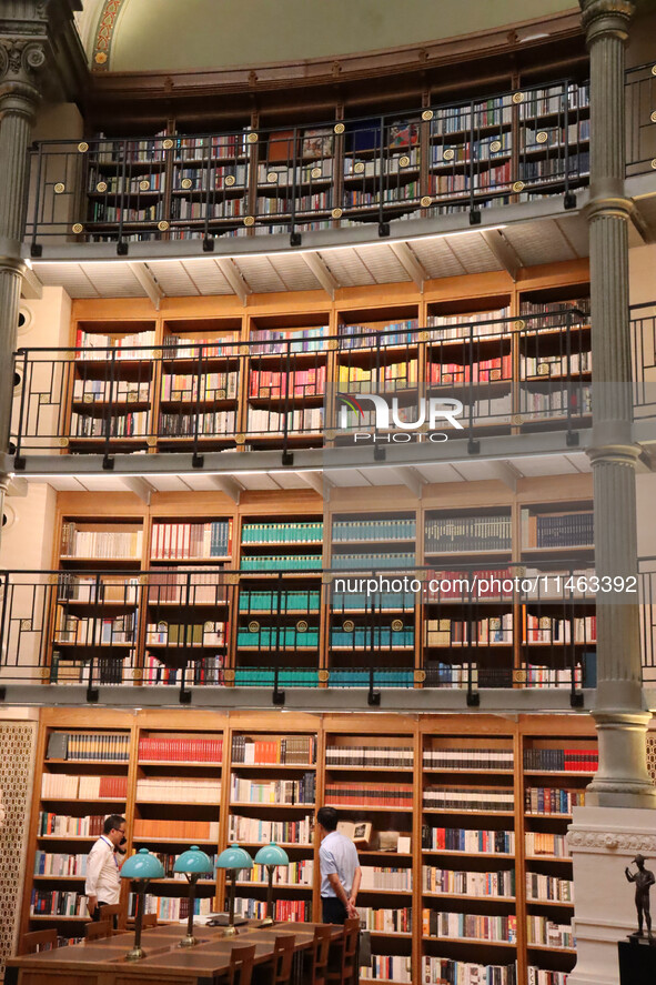 A view of Huawei Sanyapo Library in Dongguan, China, on August 8, 2024. 