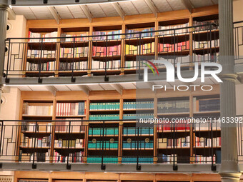 A view of Huawei Sanyapo Library in Dongguan, China, on August 8, 2024. (