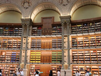 A view of Huawei Sanyapo Library in Dongguan, China, on August 8, 2024. (