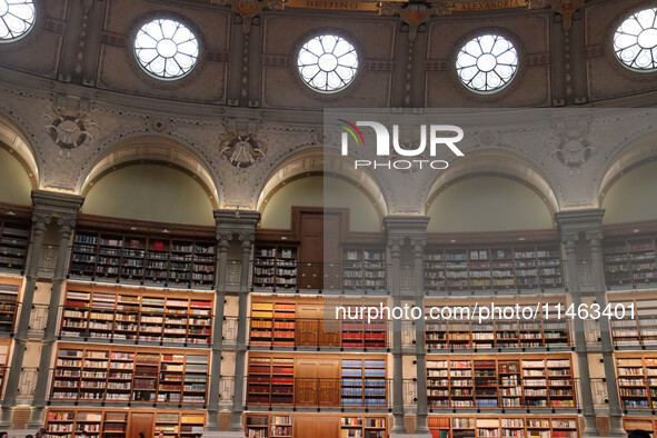 A view of Huawei Sanyapo Library in Dongguan, China, on August 8, 2024. 