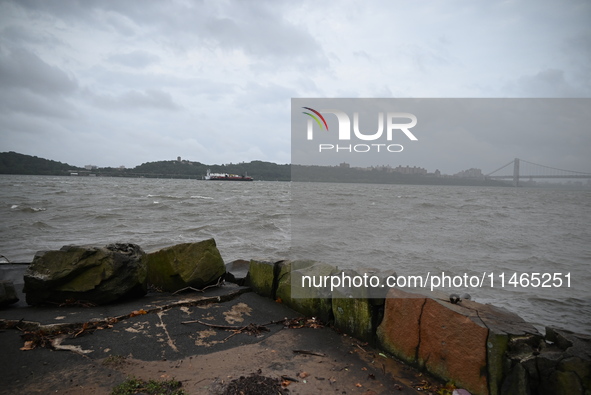 Severe weather and remnants of Tropical Storm Debby are wreaking havoc at Palisades Interstate Park, closing down the Englewood Picnic Area...