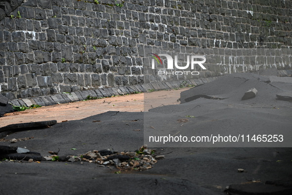 Severe weather and remnants of Tropical Storm Debby are wreaking havoc at Palisades Interstate Park, closing down the Englewood Picnic Area...