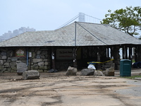 Severe weather and remnants of Tropical Storm Debby are wreaking havoc at Palisades Interstate Park, closing down the Englewood Picnic Area...