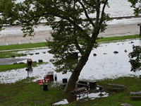 Severe weather and remnants of Tropical Storm Debby are wreaking havoc at Palisades Interstate Park, closing down the Englewood Picnic Area...