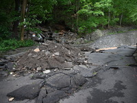 Severe weather and remnants of Tropical Storm Debby are wreaking havoc at Palisades Interstate Park, closing down the Englewood Picnic Area...