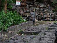 Severe weather and remnants of Tropical Storm Debby are wreaking havoc at Palisades Interstate Park, closing down the Englewood Picnic Area...