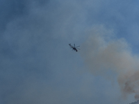 A large forest fire is breaking out on Sunday afternoon on Monte Pendolo, between the municipalities of Gragnano and Pimonte in the Naples a...