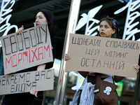 Activists are holding the Don't Be Silent. Captivity Kills! rally to support Ukrainian prisoners of war of the Mariupol Garrison as well as...