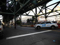 A male victim is being shot in the leg in Bronx, New York, United States, on August 12, 2024. At approximately 5:31 a.m. on Monday morning o...