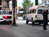 A male victim is being shot in the leg in Bronx, New York, United States, on August 12, 2024. At approximately 5:31 a.m. on Monday morning o...