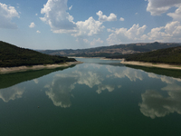 With the release of the last 2 million cubic meters of water still available for irrigation use, the Occhito dam, the largest artificial res...