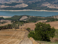 With the release of the last 2 million cubic meters of water still available for irrigation use, the Occhito dam, the largest artificial res...