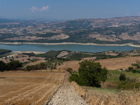 With the release of the last 2 million cubic meters of water still available for irrigation use, the Occhito dam, the largest artificial res...