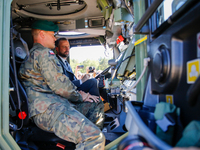 Deputy Prime Minister and Minister of Defence of Poland, Wladyslaw Kosiniak Kamysz attends a ceremony of signing a contract to buy light arm...