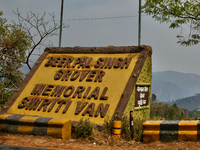 Beerpal Singh Grover Memorial Smriti Van is being located in Kathgodam, Uttarakhand, India, on April 21, 2024. Kathgodam is being a suburb o...