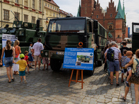 Poland is celebrating Polish Armed Forces Day, a national holiday that honors the bravery and sacrifices of Polish soldiers, in Poland, on A...