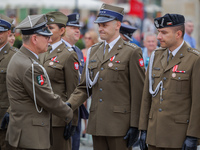 Poland is celebrating Polish Armed Forces Day, a national holiday that honors the bravery and sacrifices of Polish soldiers, in Poland, on A...