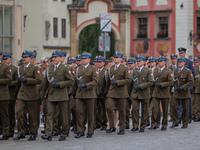 Poland is celebrating Polish Armed Forces Day, a national holiday that honors the bravery and sacrifices of Polish soldiers, in Poland, on A...