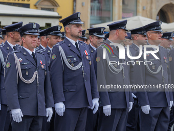 Poland is celebrating Polish Armed Forces Day, a national holiday that honors the bravery and sacrifices of Polish soldiers, in Poland, on A...