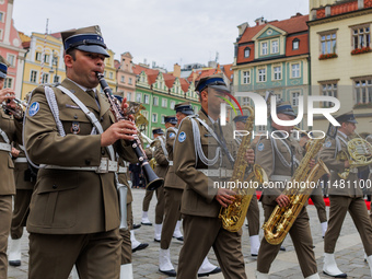 Poland is celebrating Polish Armed Forces Day, a national holiday that honors the bravery and sacrifices of Polish soldiers, in Poland, on A...