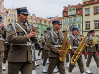 Poland is celebrating Polish Armed Forces Day, a national holiday that honors the bravery and sacrifices of Polish soldiers, in Poland, on A...