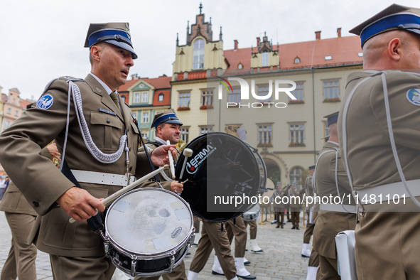 Poland is celebrating Polish Armed Forces Day, a national holiday that honors the bravery and sacrifices of Polish soldiers, in Poland, on A...