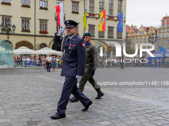 Poland is celebrating Polish Armed Forces Day, a national holiday that honors the bravery and sacrifices of Polish soldiers, in Poland, on A...